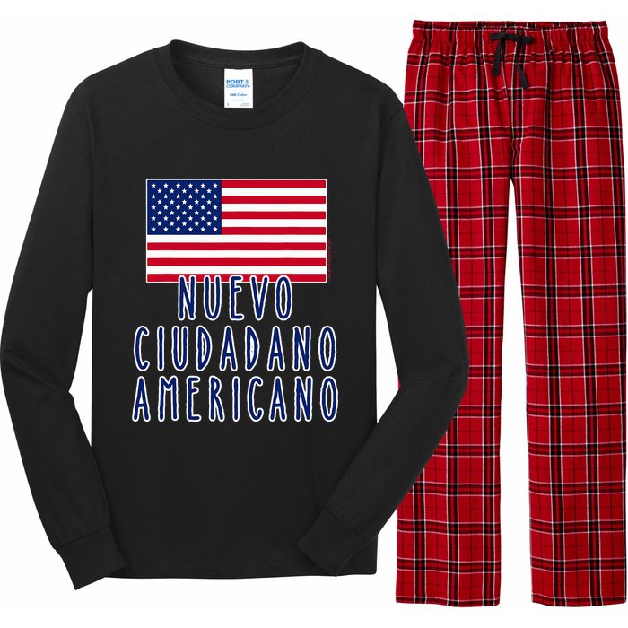 Nuevo Ciudadano Americano Espanol Long Sleeve Pajama Set