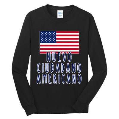 Nuevo Ciudadano Americano Espanol Tall Long Sleeve T-Shirt