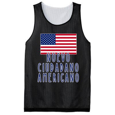 Nuevo Ciudadano Americano Espanol Mesh Reversible Basketball Jersey Tank