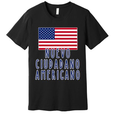 Nuevo Ciudadano Americano Espanol Premium T-Shirt