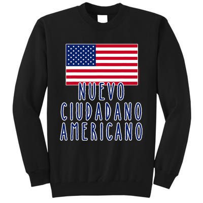 Nuevo Ciudadano Americano Espanol Tall Sweatshirt