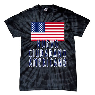 Nuevo Ciudadano Americano Espanol Tie-Dye T-Shirt