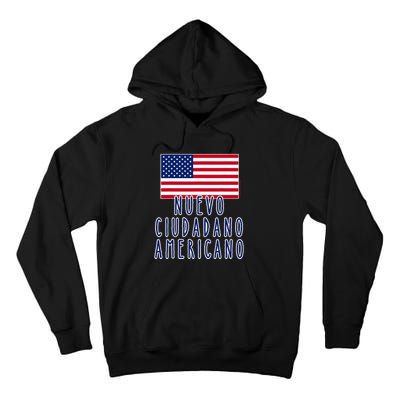 Nuevo Ciudadano Americano Espanol Tall Hoodie