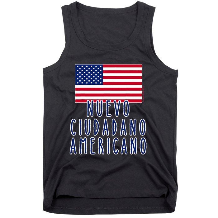 Nuevo Ciudadano Americano Espanol Tank Top