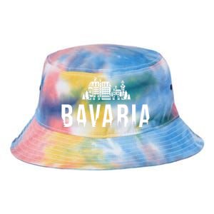 Neuschwanstein Castle And Forest Gift Bavaria Germany Souvenir Gift Tie Dye Newport Bucket Hat