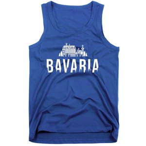 Neuschwanstein Castle And Forest Gift Bavaria Germany Souvenir Gift Tank Top