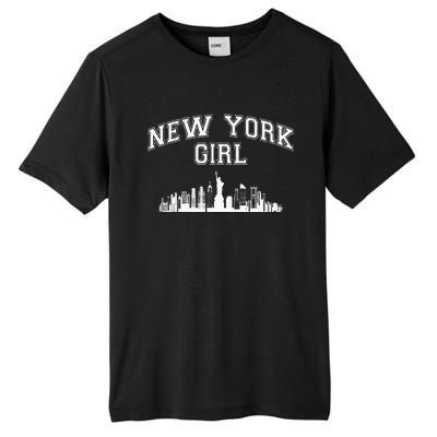 Newyork City Born Nyc New York Girl Tall Fusion ChromaSoft Performance T-Shirt