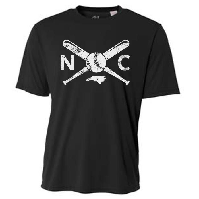 North Carolina Baseball Nc Baseball North Carolina Baseball Cooling Performance Crew T-Shirt