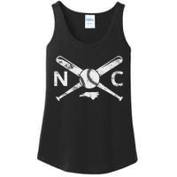 North Carolina Baseball Nc Baseball North Carolina Baseball Ladies Essential Tank