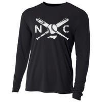 North Carolina Baseball Nc Baseball North Carolina Baseball Cooling Performance Long Sleeve Crew