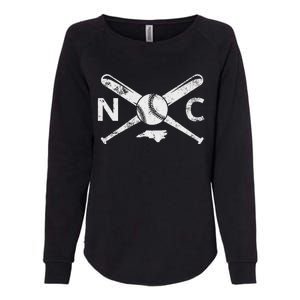 North Carolina Baseball Nc Baseball North Carolina Baseball Womens California Wash Sweatshirt