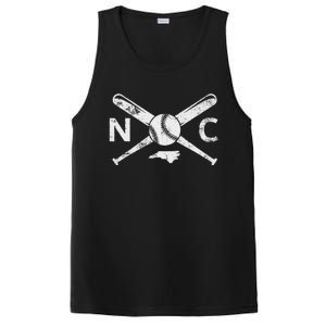 North Carolina Baseball Nc Baseball North Carolina Baseball PosiCharge Competitor Tank