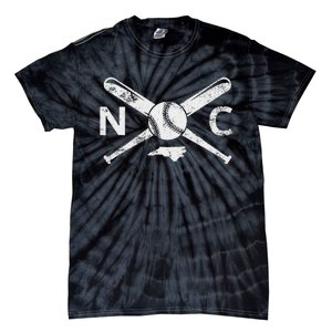 North Carolina Baseball Nc Baseball North Carolina Baseball Tie-Dye T-Shirt