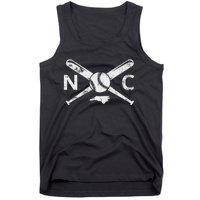 North Carolina Baseball Nc Baseball North Carolina Baseball Tank Top