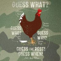 NEW! chicken butt guess why Chicken Thigh guess who POO  Legacy Tie Dye Trucker Hat