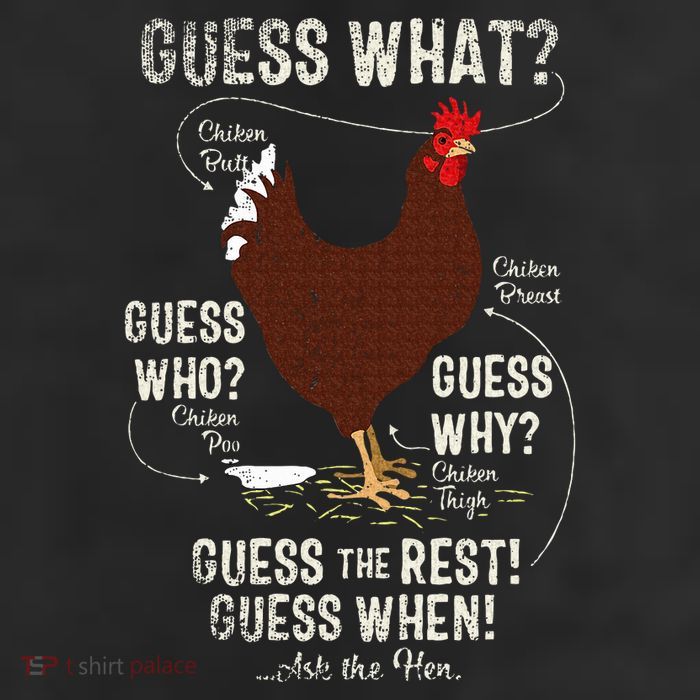 NEW! chicken butt guess why Chicken Thigh guess who POO  Cool Comfort Performance Bucket Hat