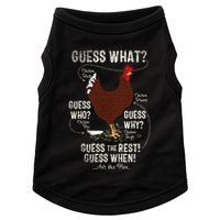 NEW! chicken butt guess why Chicken Thigh guess who POO  Doggie Tank