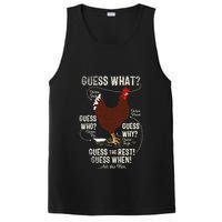 NEW! chicken butt guess why Chicken Thigh guess who POO  PosiCharge Competitor Tank