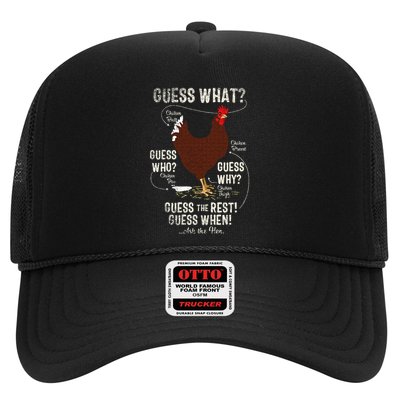 NEW! chicken butt guess why Chicken Thigh guess who POO  Trucker Hat
