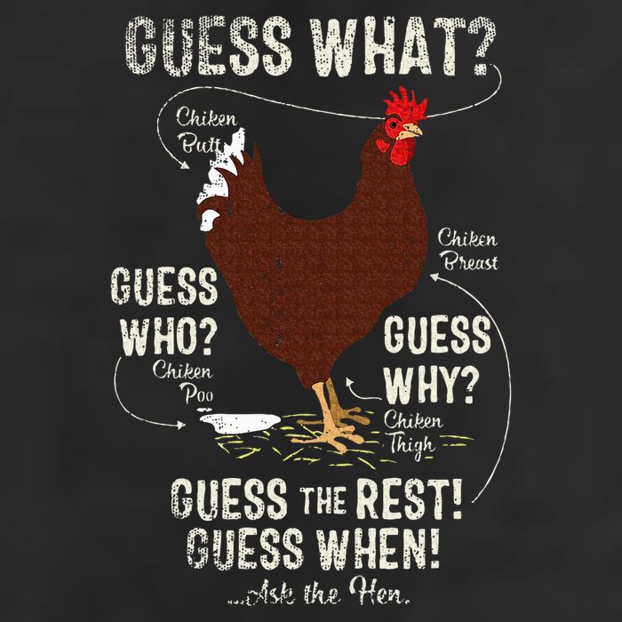 NEW! chicken butt guess why Chicken Thigh guess who POO  Hat