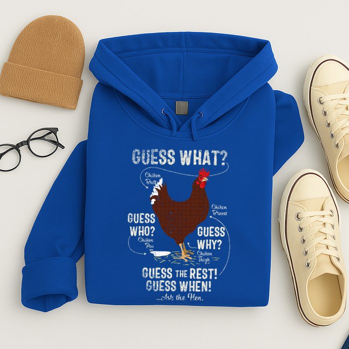 NEW! chicken butt guess why Chicken Thigh guess who POO  Hoodie