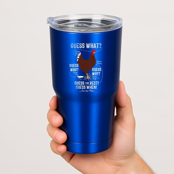 NEW! chicken butt guess why Chicken Thigh guess who POO  Tumbler