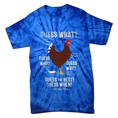 NEW! chicken butt guess why Chicken Thigh guess who POO  Tie-Dye T-Shirt