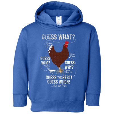 NEW! chicken butt guess why Chicken Thigh guess who POO  Toddler Hoodie