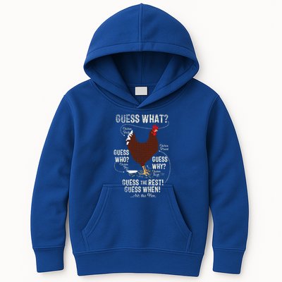 NEW! chicken butt guess why Chicken Thigh guess who POO  Kids Hoodie
