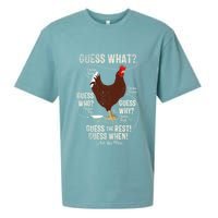 NEW! chicken butt guess why Chicken Thigh guess who POO  Sueded Cloud Jersey T-Shirt