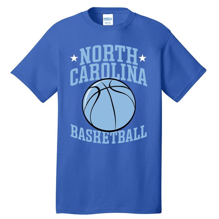 North Carolina Basketball Gift Tall T-Shirt