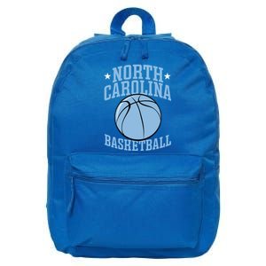 North Carolina Basketball Gift 16 in Basic Backpack