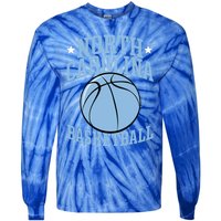 North Carolina Basketball Gift Tie-Dye Long Sleeve Shirt