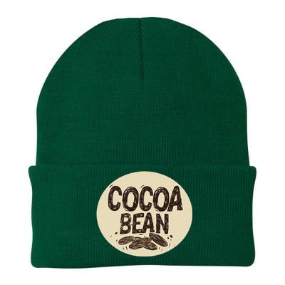 Nice Chocolate Bean For Cocoa Lovers Knit Cap Winter Beanie