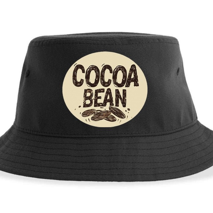 Nice Chocolate Bean For Cocoa Lovers Sustainable Bucket Hat