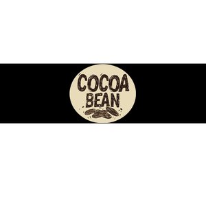 Nice Chocolate Bean For Cocoa Lovers Bumper Sticker