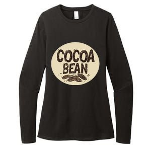 Nice Chocolate Bean For Cocoa Lovers Womens CVC Long Sleeve Shirt