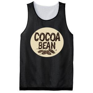 Nice Chocolate Bean For Cocoa Lovers Mesh Reversible Basketball Jersey Tank