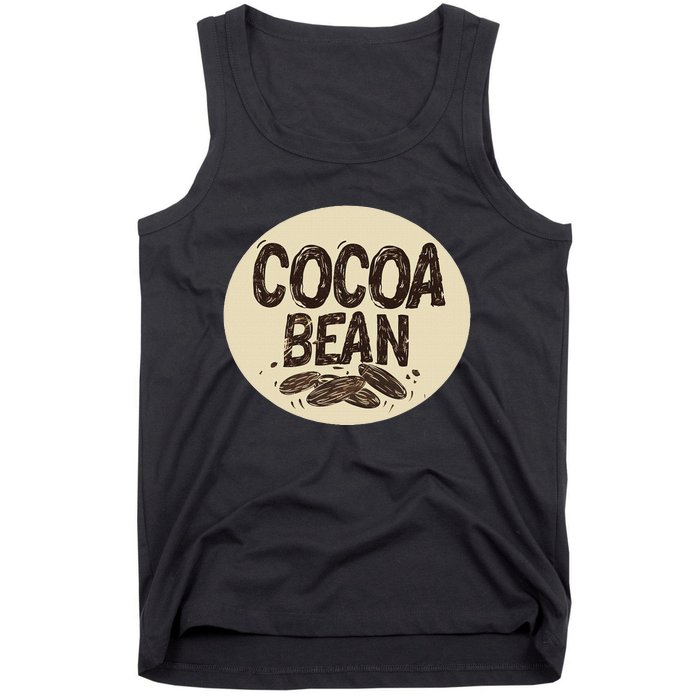 Nice Chocolate Bean For Cocoa Lovers Tank Top