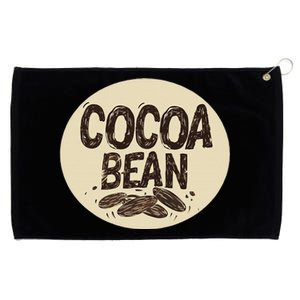 Nice Chocolate Bean For Cocoa Lovers Grommeted Golf Towel