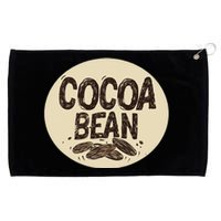 Nice Chocolate Bean For Cocoa Lovers Grommeted Golf Towel