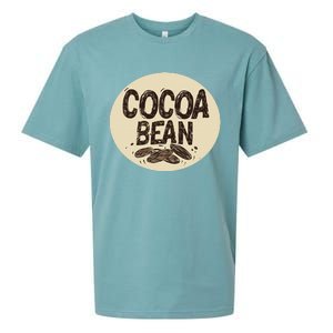 Nice Chocolate Bean For Cocoa Lovers Sueded Cloud Jersey T-Shirt