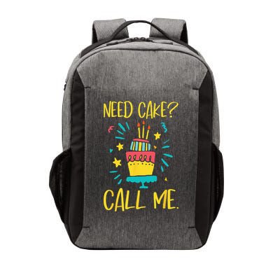 Need Cake Baking Baker Pastry Cake Decorator CakeArtist Vector Backpack