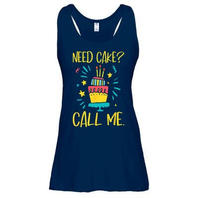 Need Cake Baking Baker Pastry Cake Decorator CakeArtist Ladies Essential Flowy Tank