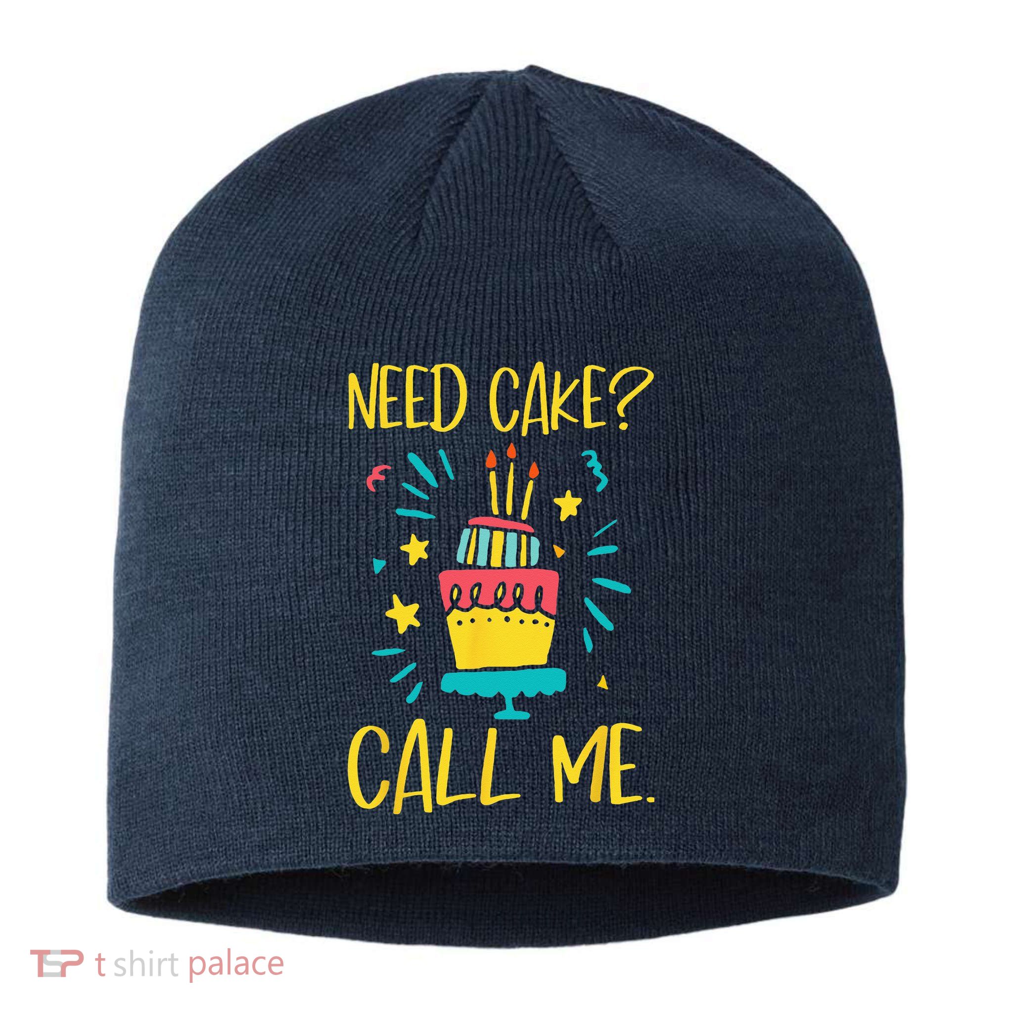 Need Cake Baking Baker Pastry Cake Decorator CakeArtist Sustainable Beanie