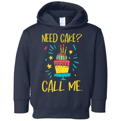 Need Cake Baking Baker Pastry Cake Decorator CakeArtist Toddler Hoodie