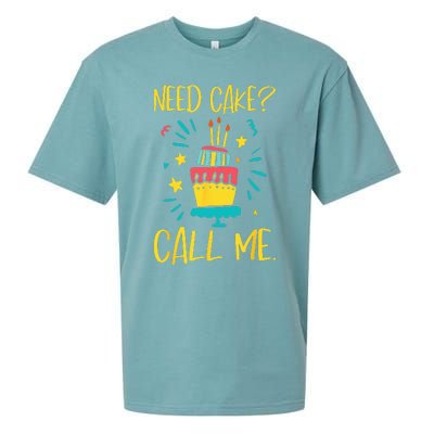 Need Cake Baking Baker Pastry Cake Decorator CakeArtist Sueded Cloud Jersey T-Shirt