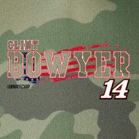 N.A.S.C.A.R Clint Bowyer Flag Legacy Tie Dye Trucker Hat