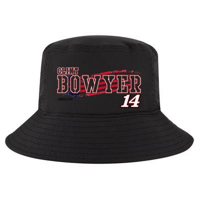 N.A.S.C.A.R Clint Bowyer Flag Cool Comfort Performance Bucket Hat
