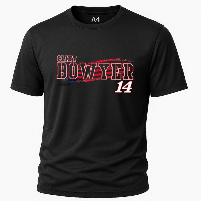 N.A.S.C.A.R Clint Bowyer Flag Performance Shirt